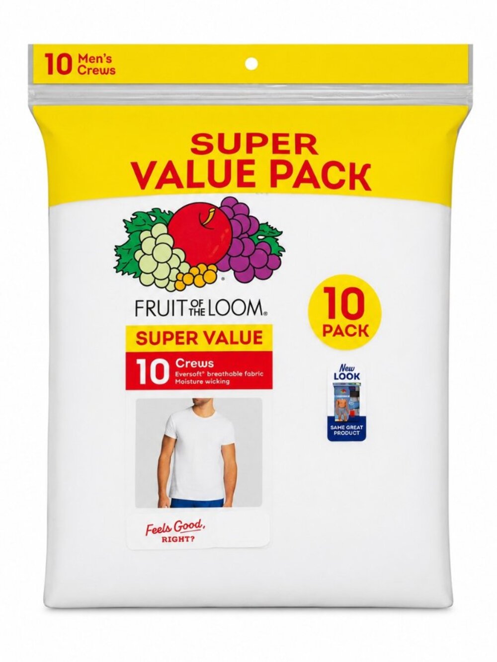 Fruit of the Loom Men's T-Shirts 10 Pack